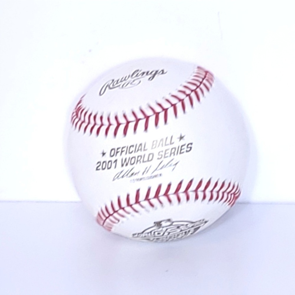 Rawlings Official 2001 World Series Baseball MLB Allan H Selig Commissioner Ball